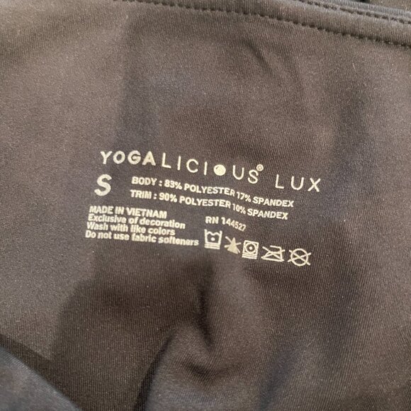 Yogalicisous Lux Criss Cross Back Leggings - Picture 8 of 9
